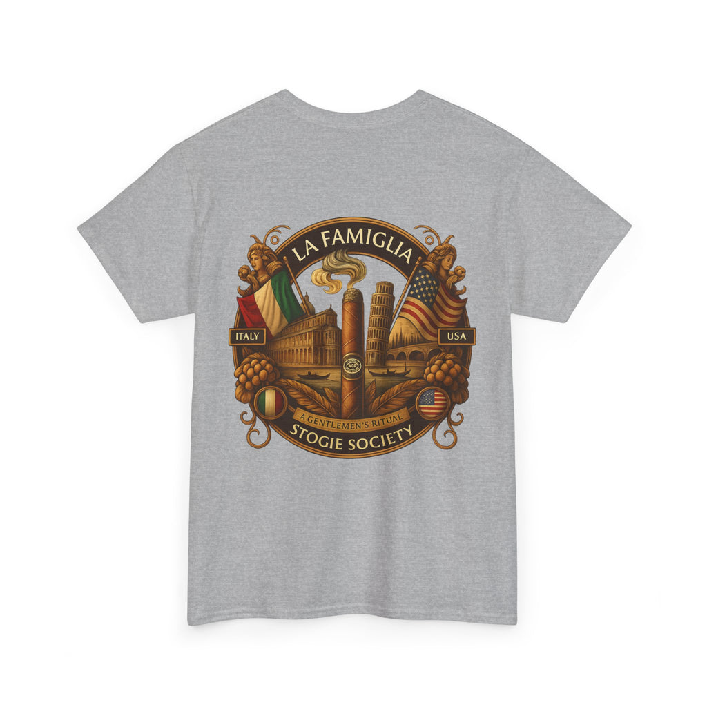 La Famiglia Italy & USA Tee – The American Stogie Society by A Gentlemen’s Ritual