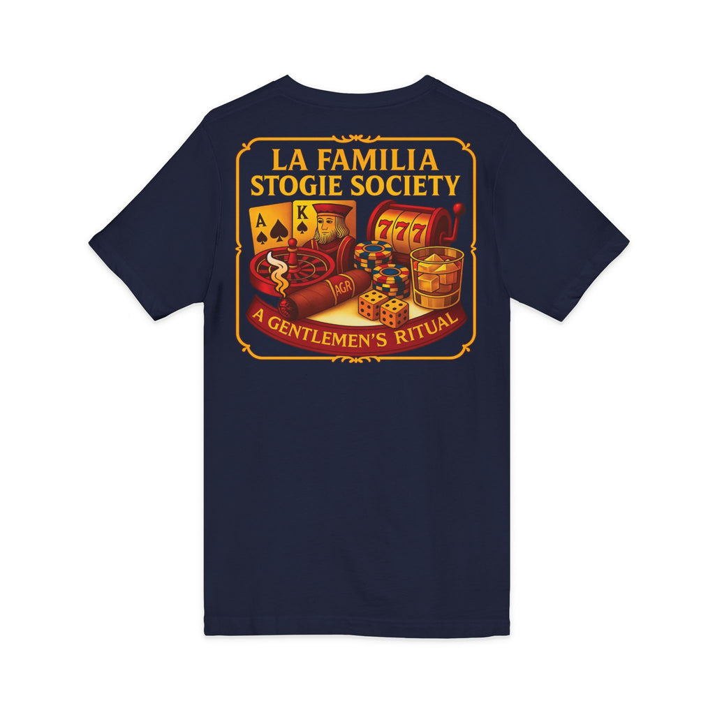 La Familia Stogie Society V-Neck – Italian Edition - A Gentlemen’s Ritual