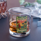 Treviso Bay Cigar Club Whiskey Glass
