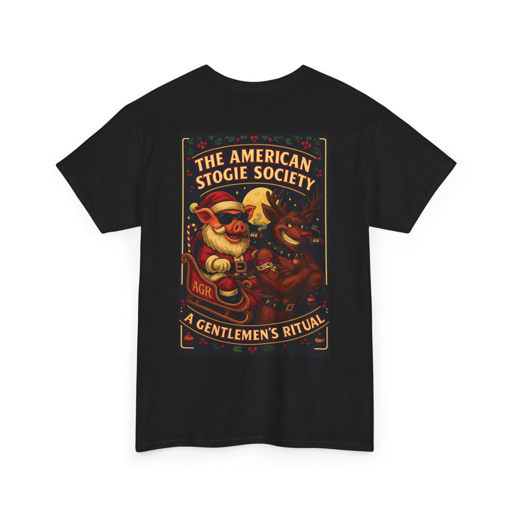 Santa & Rudolph Tee – The American Stogie Society by A Gentlemen’s Ritual