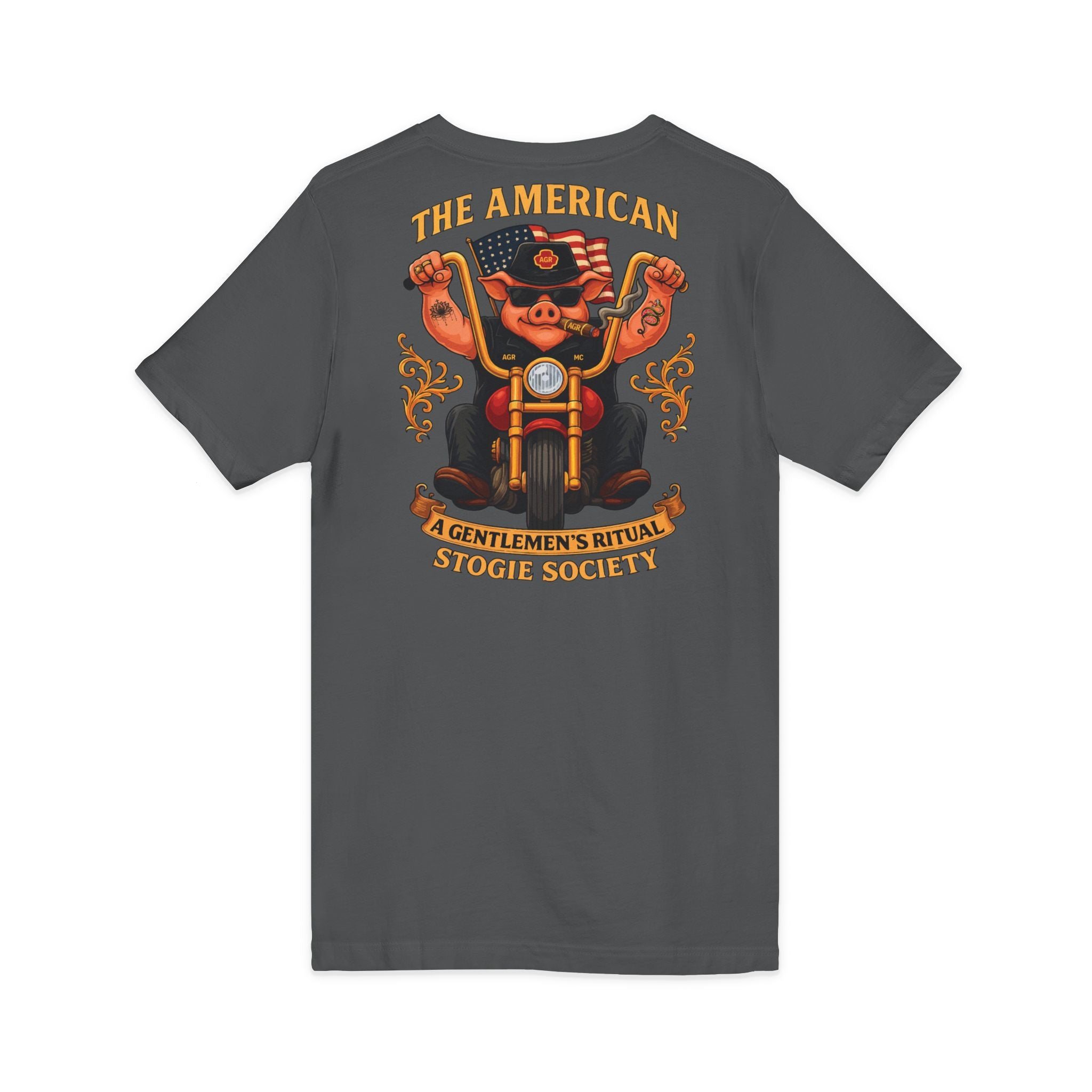 Biker Hog  V-Neck – The American Stogie Society by A Gentlemen’s Ritual