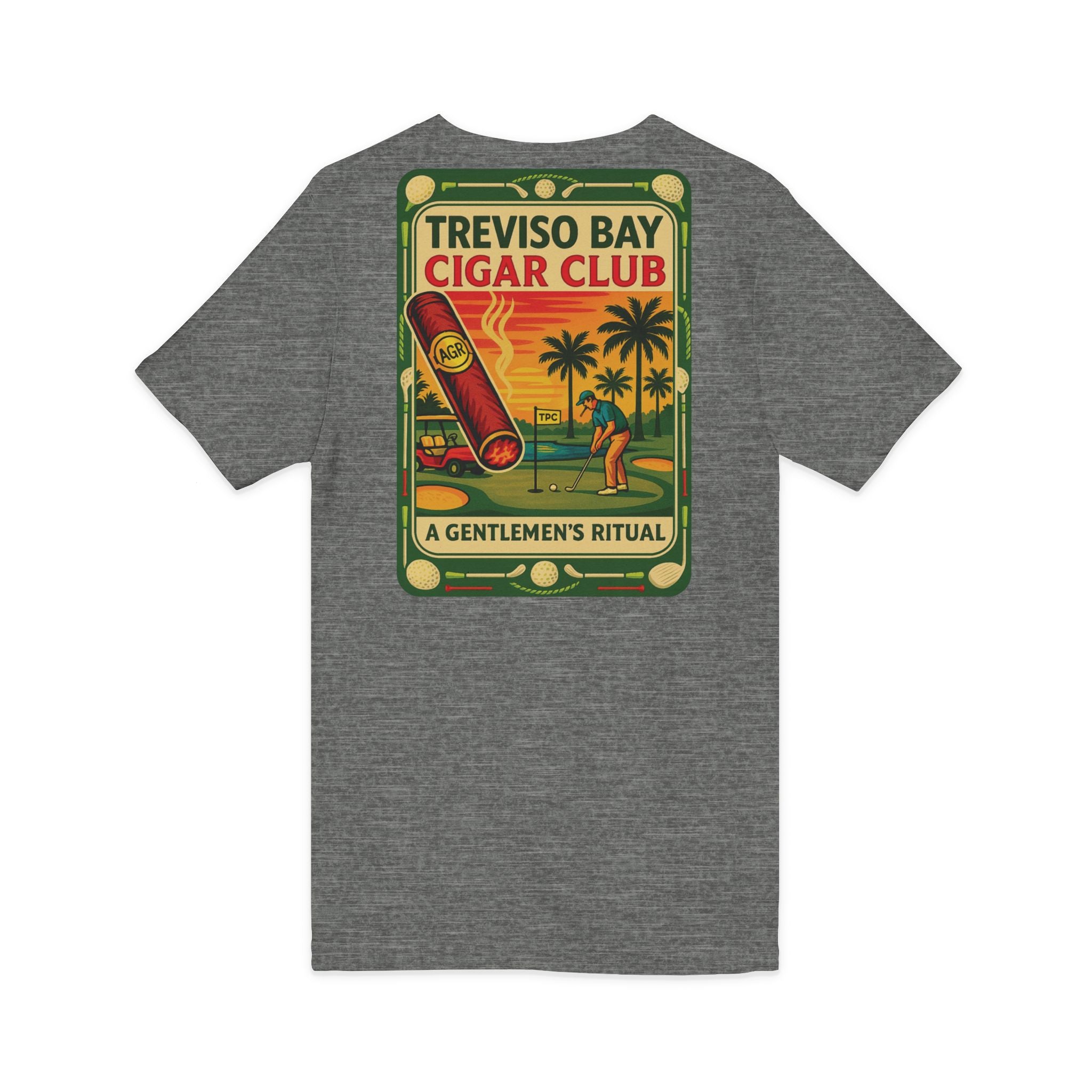 Treviso Bay Cigar Golfer - V-Neck – The American Stogie Society by A Gentlemen’s Ritual