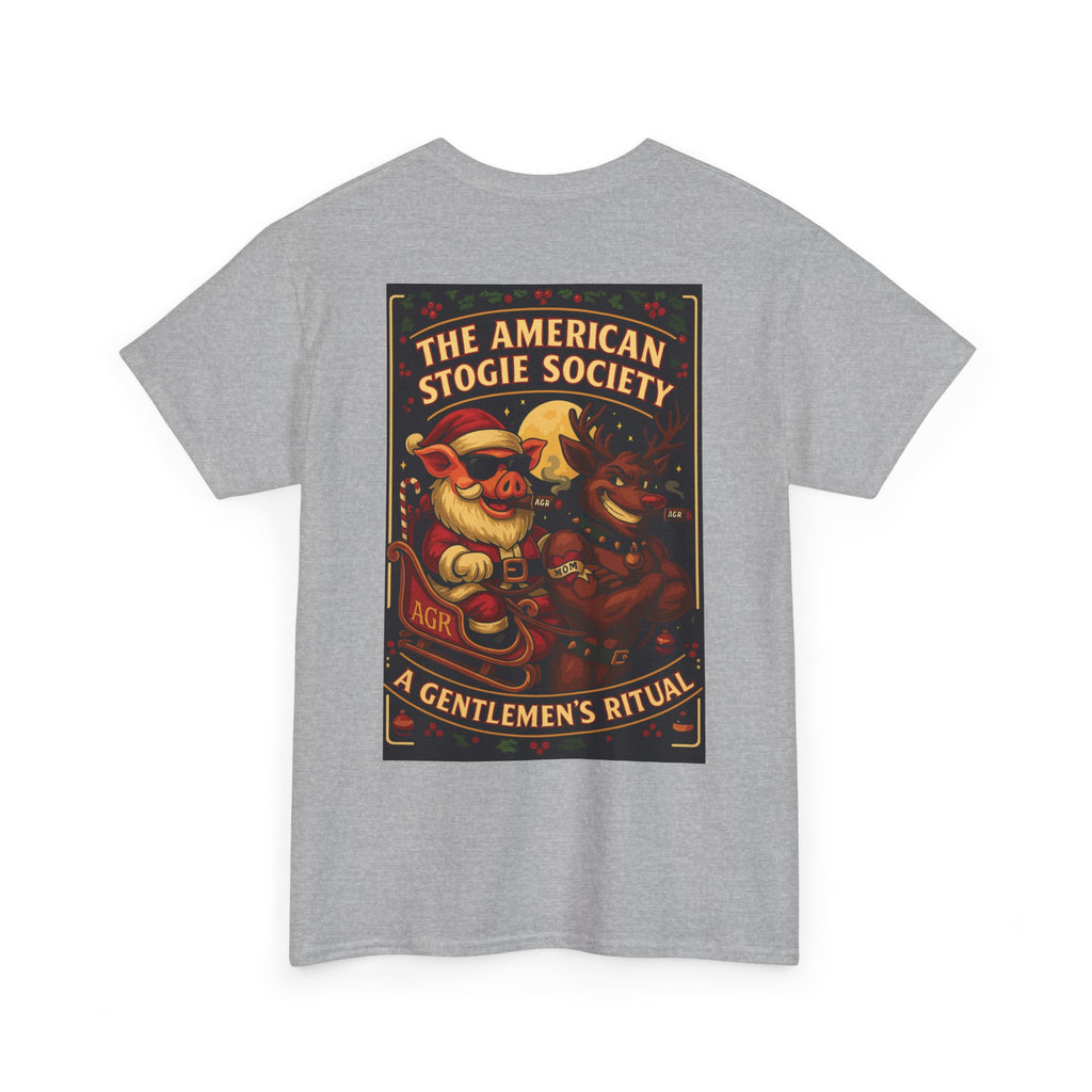 Santa & Rudolph Tee – The American Stogie Society by A Gentlemen’s Ritual