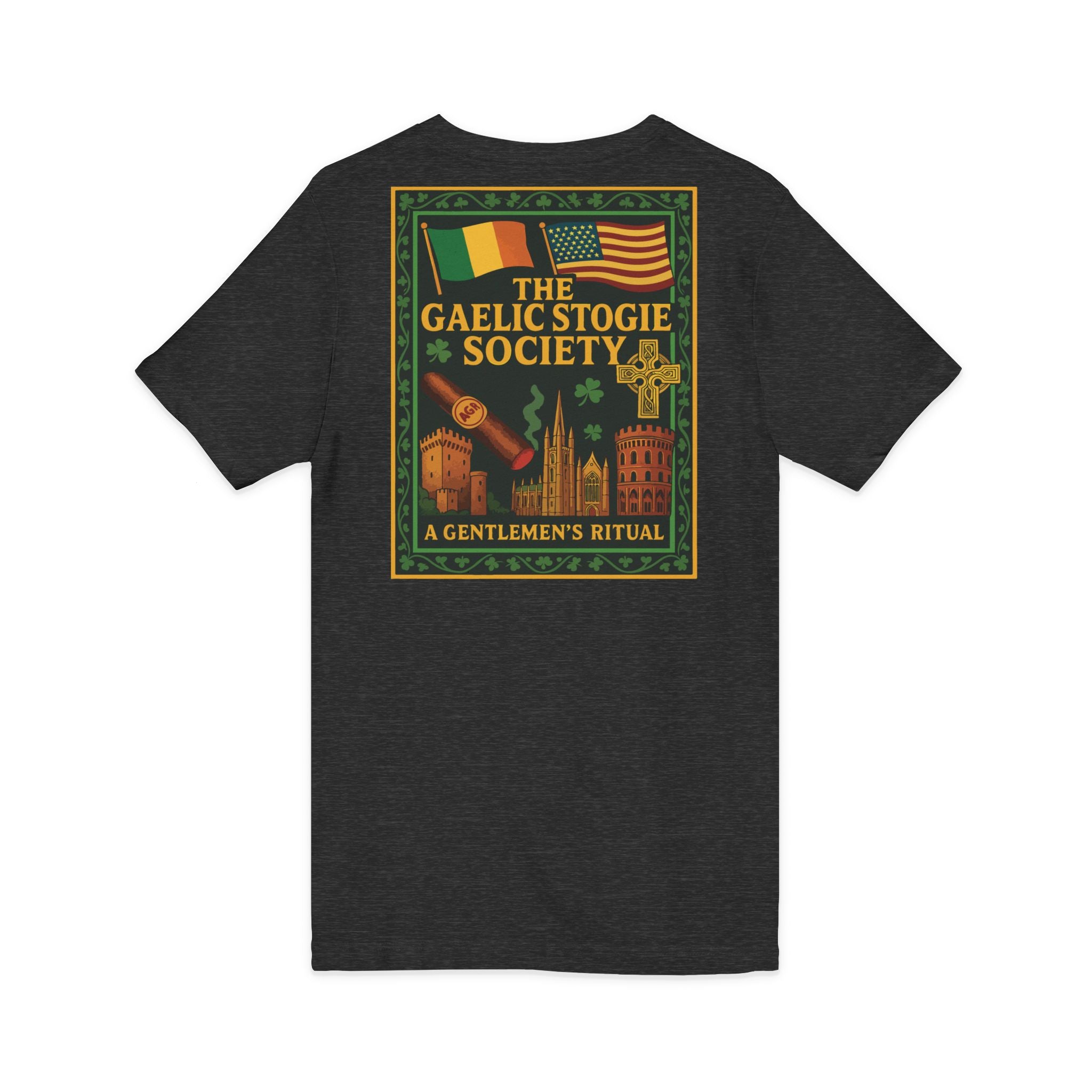 The Gaelic Stogie Society V-Neck - The American Stogie Society - A Gentlemen’s Ritual