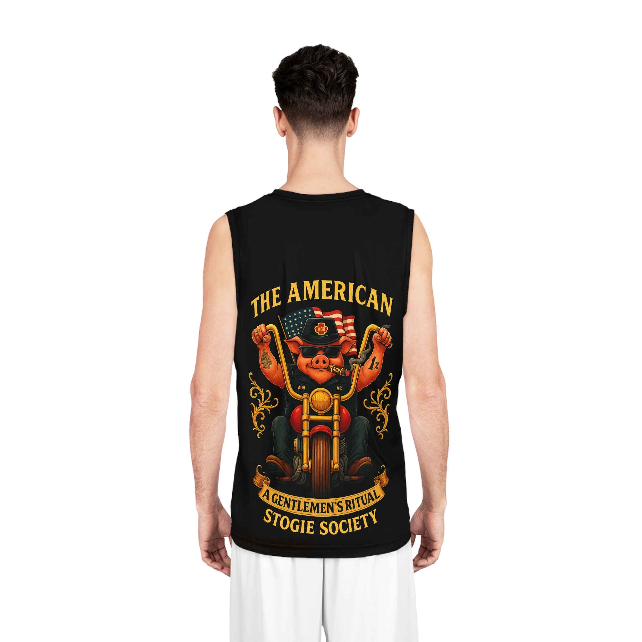 Biker Hogg Basketball Jersey – by A Gentlemen’s Ritual