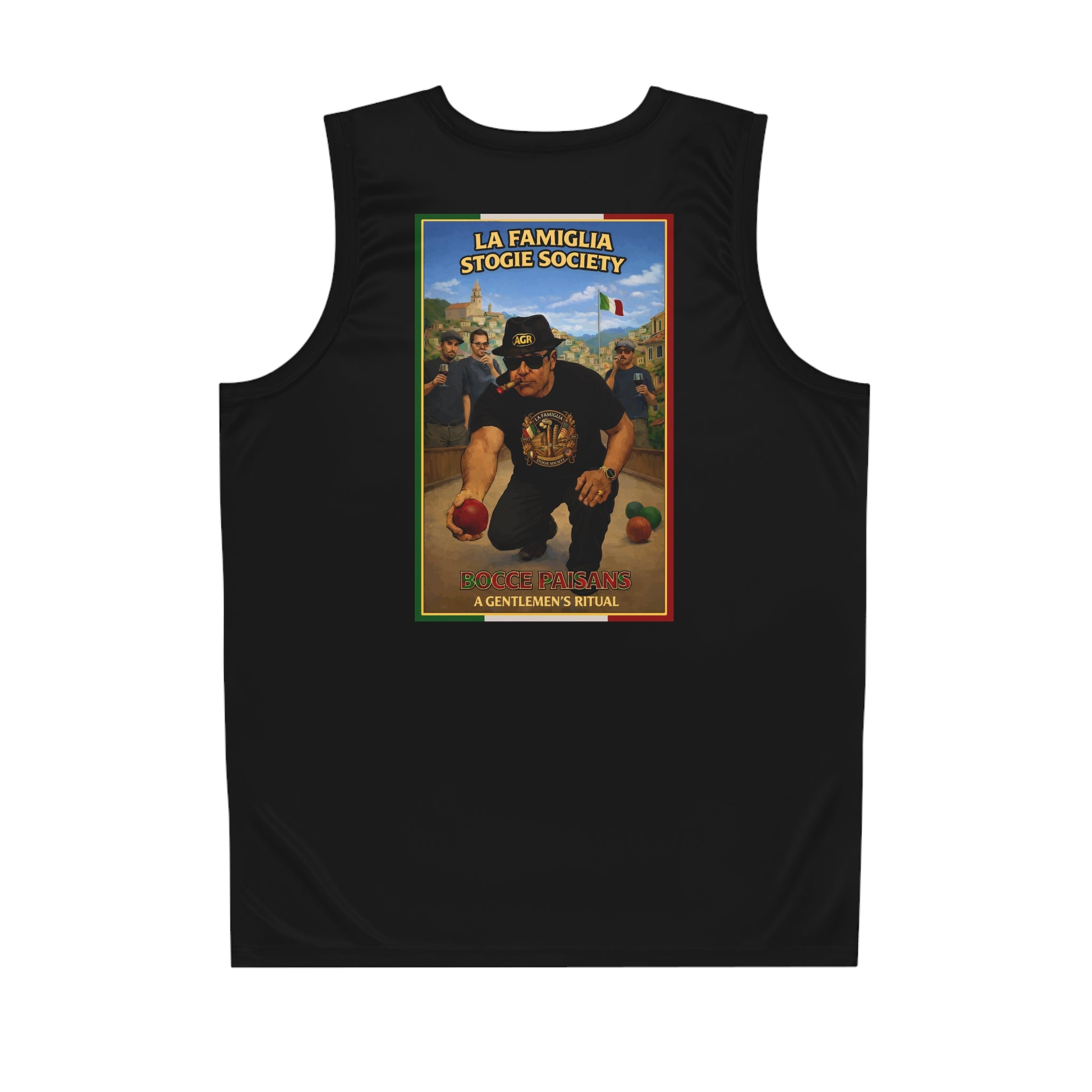 Bocce Paisans - Basketball Jersey – by A Gentlemen’s Ritual