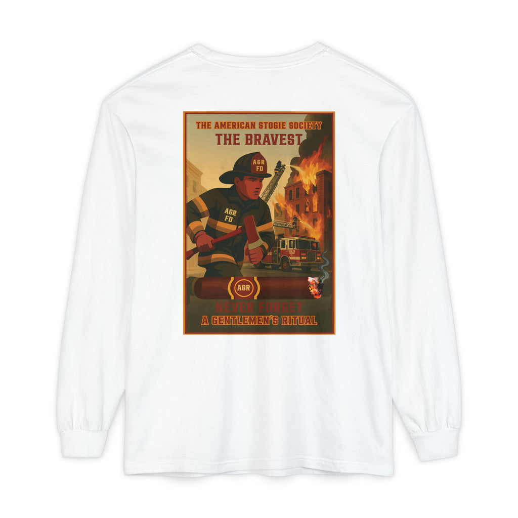 The Bravest Long Sleeve Tee – The American Stogie Society - A Gentlemen’s Ritual
