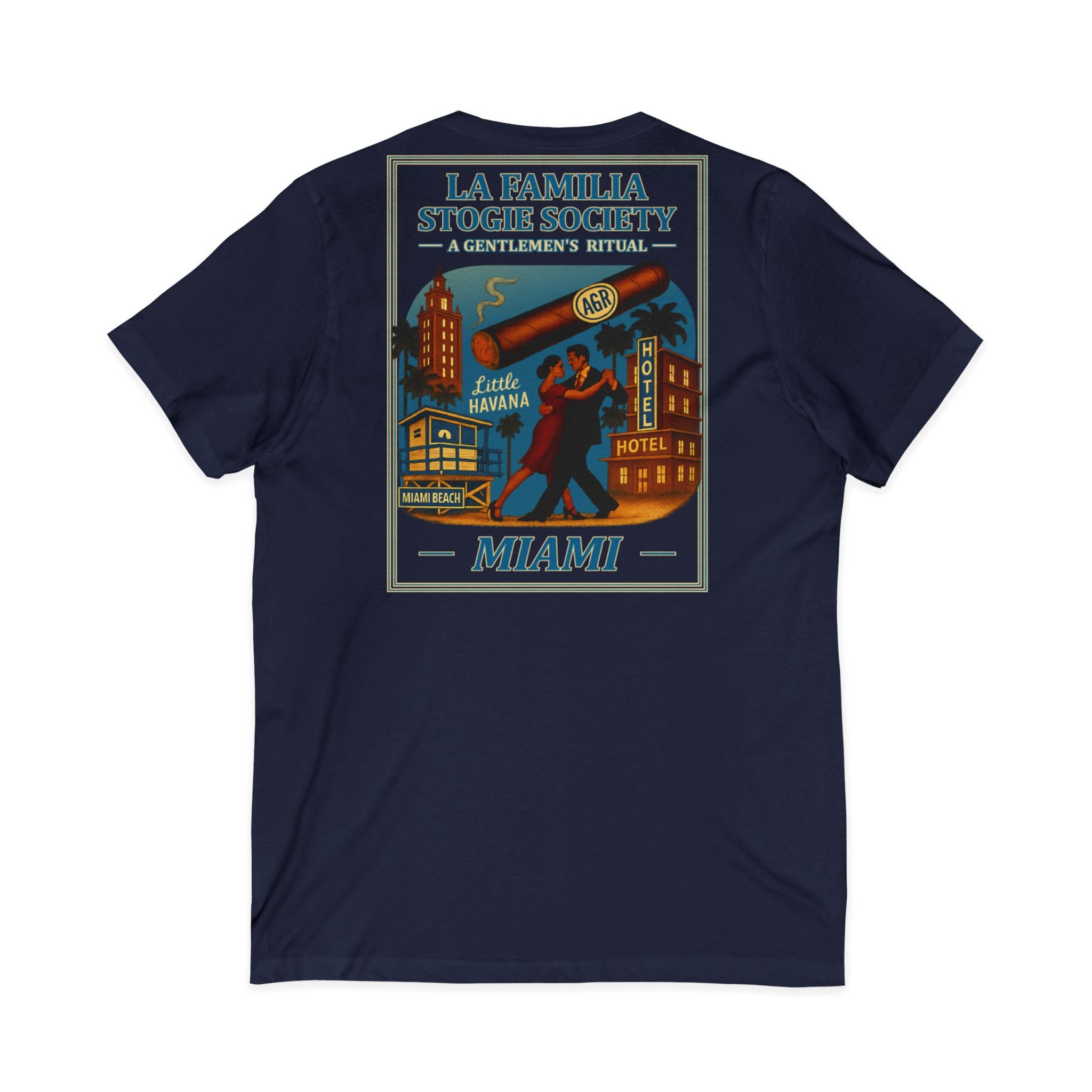 La Familia Miami V-Neck – The American Stogie Society by A Gentlemen’s Ritual