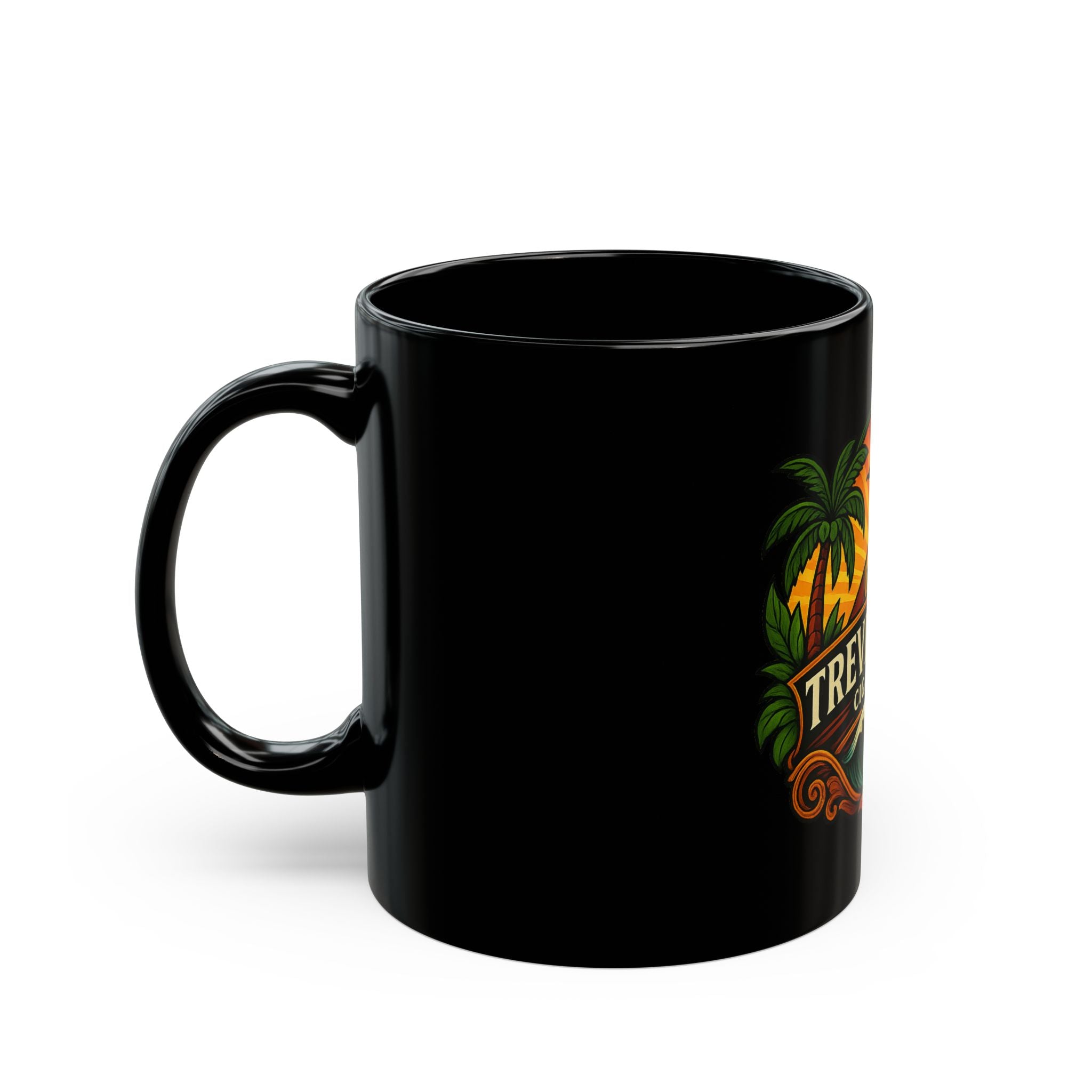 Treviso Bay Black Mug