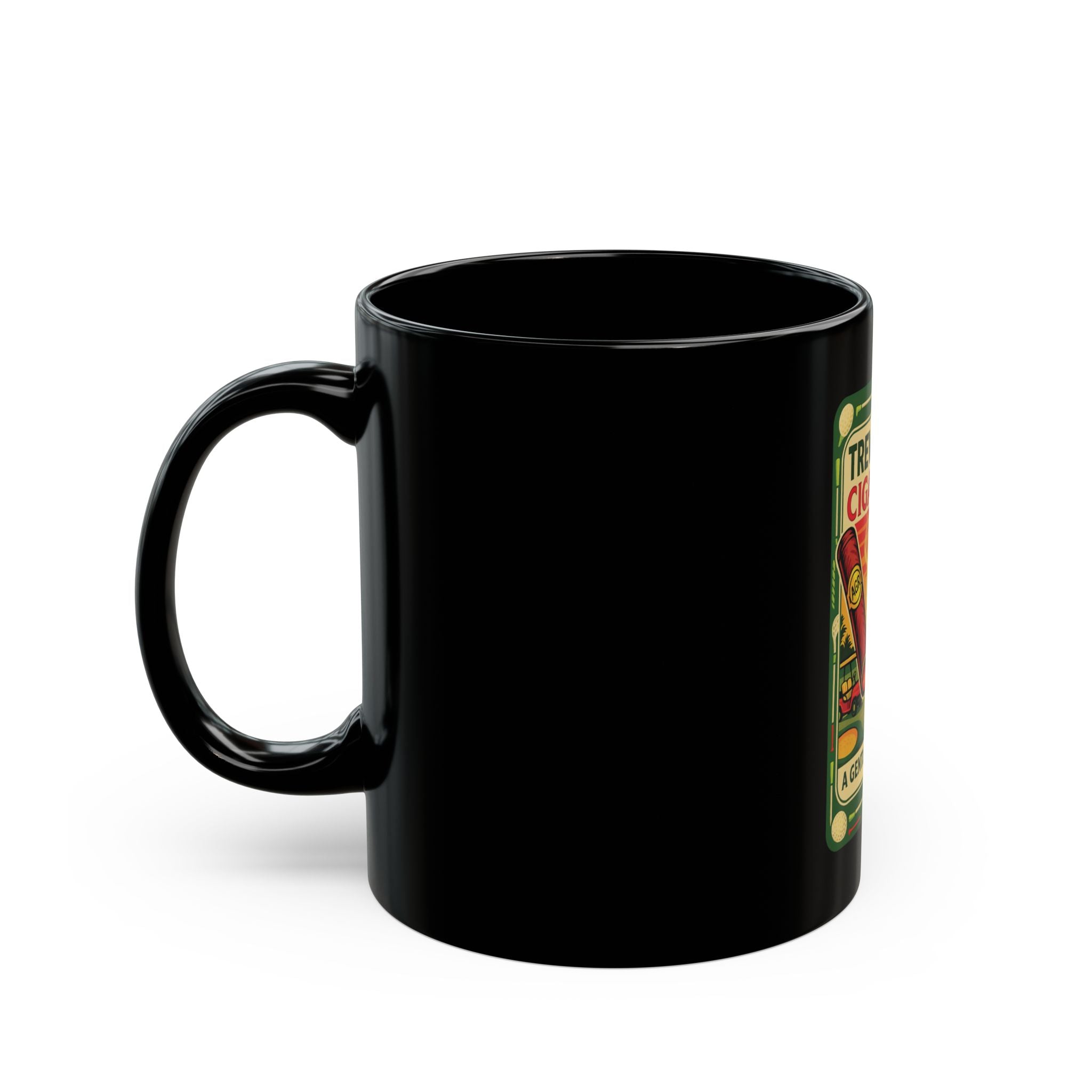 Treviso Bay Golfer Black Mug