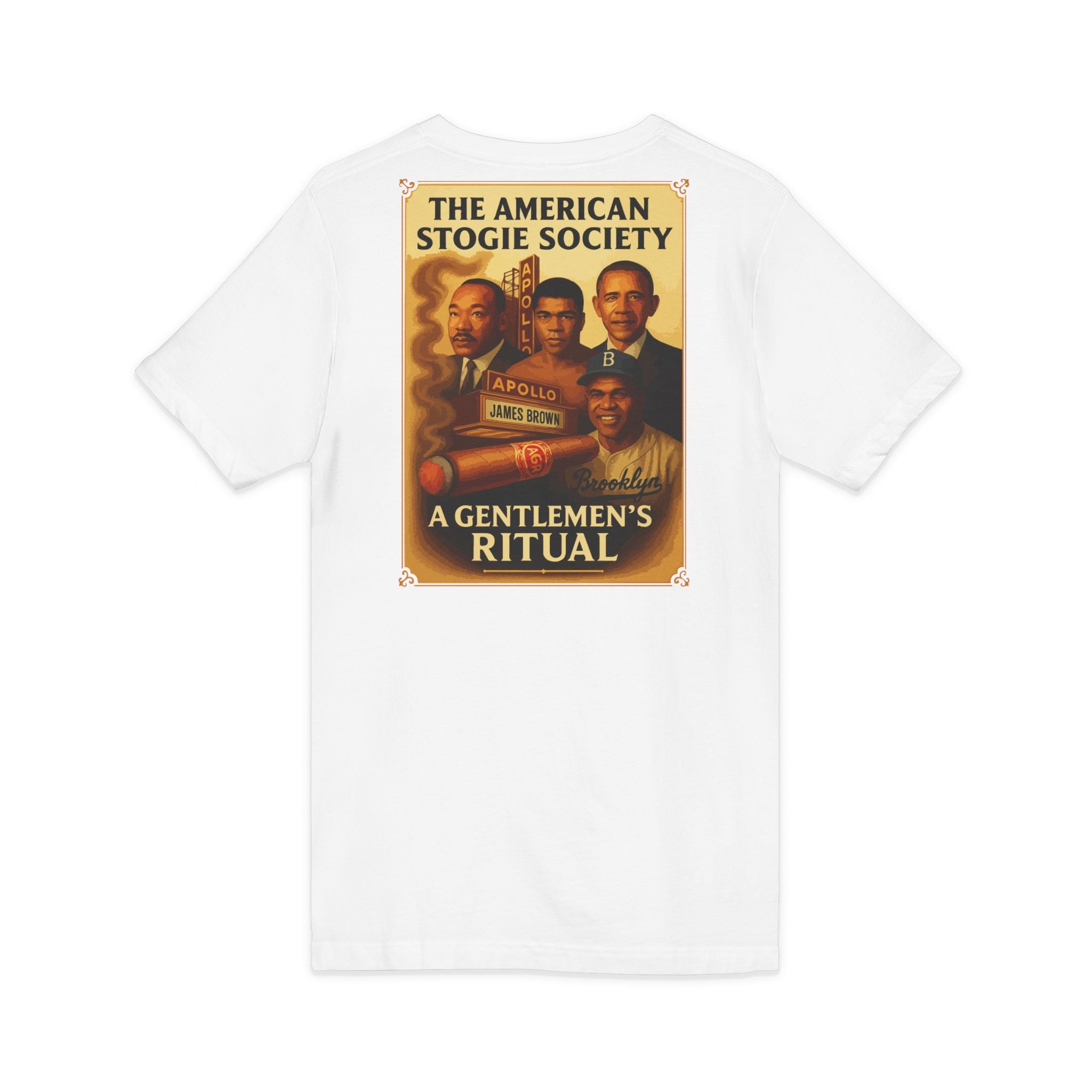 The Legacy Tee V Neck - The American Stogie Society -  A Gentlemen’s Ritual