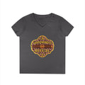 Pink Cheetah Logo V-Neck - A Gentlewoman's Ritual