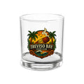 Treviso Bay Cigar Club Logo Whiskey Glass