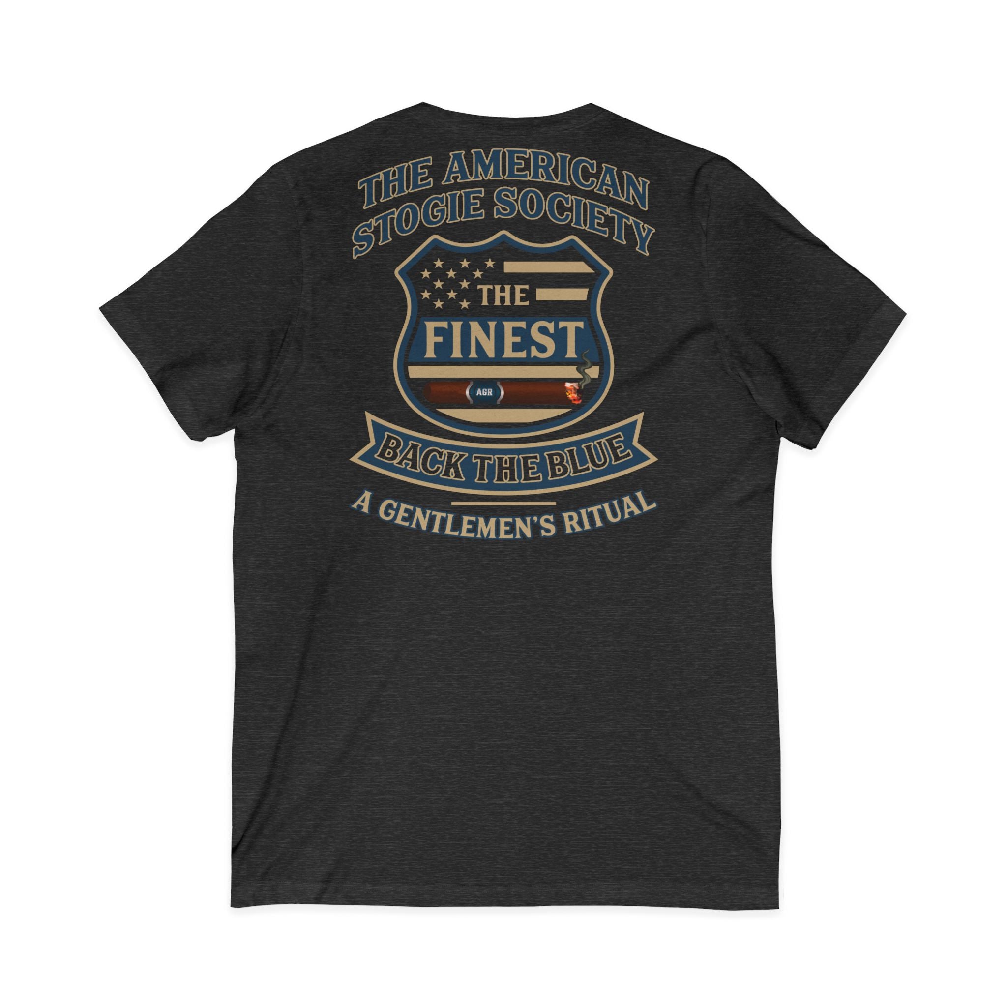 The Finest - V Neck - The American Stogie Society - A Gentlemen’s Ritual