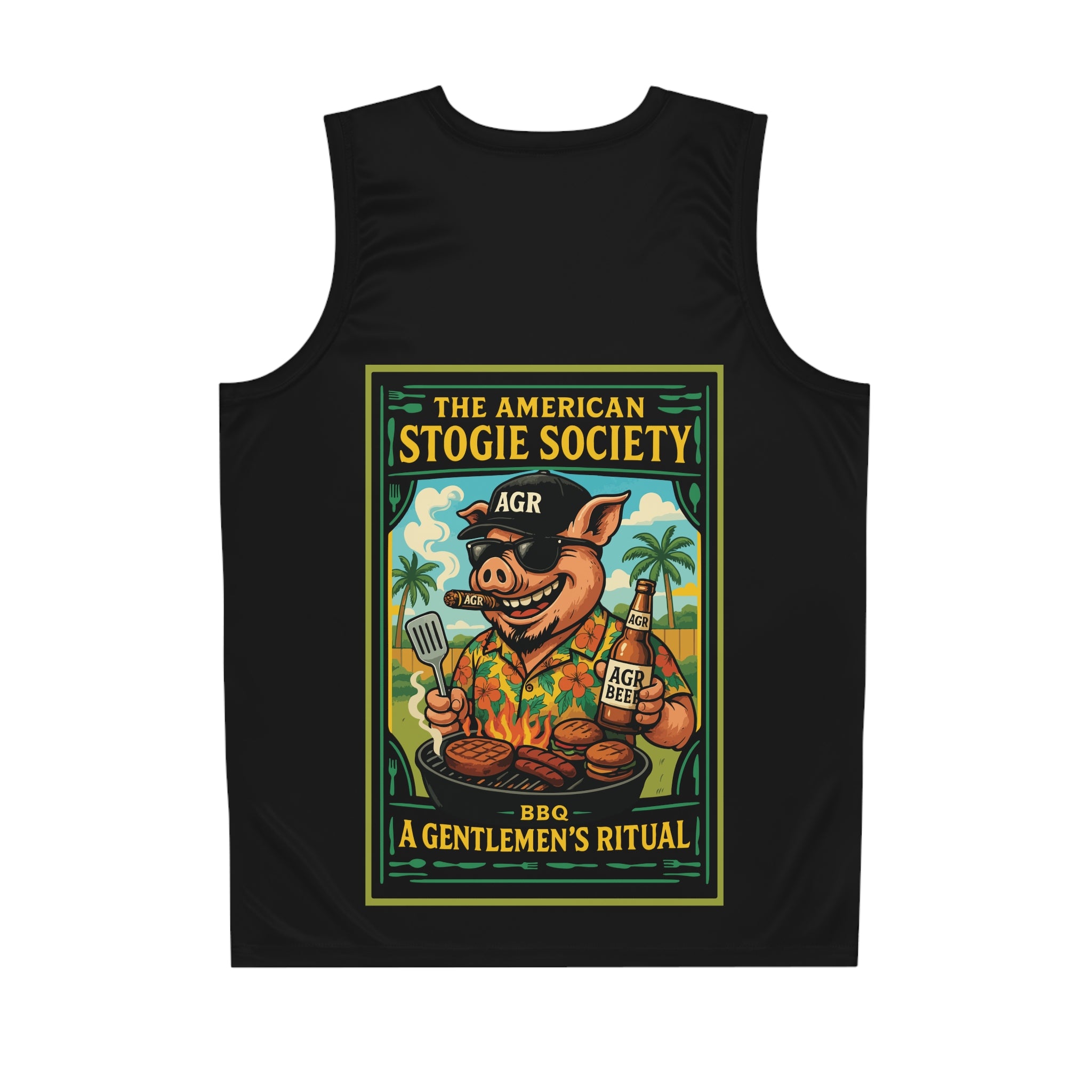 Hog BBQ Basketball Jersey – by A Gentlemen’s Ritual