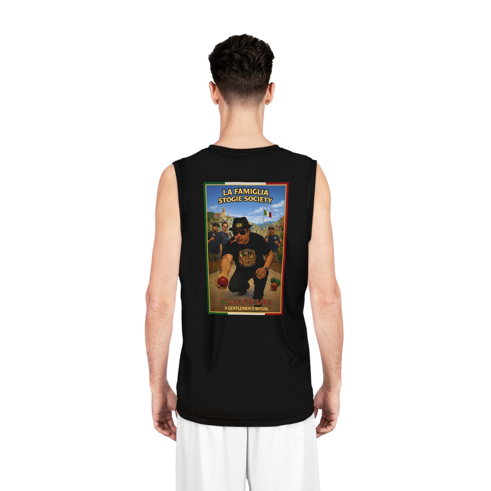 Bocce Paisans - Basketball Jersey – by A Gentlemen’s Ritual
