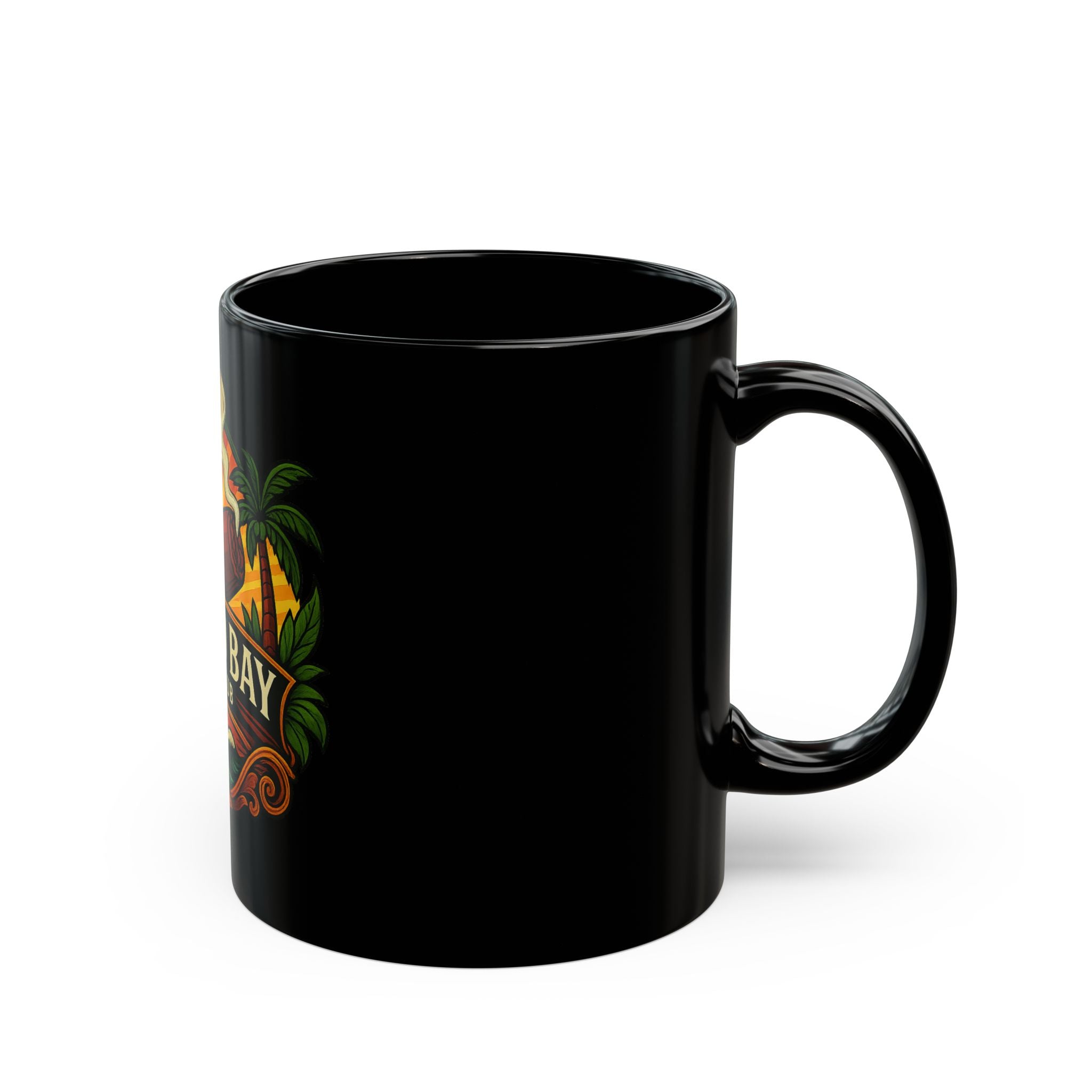 Treviso Bay Black Mug