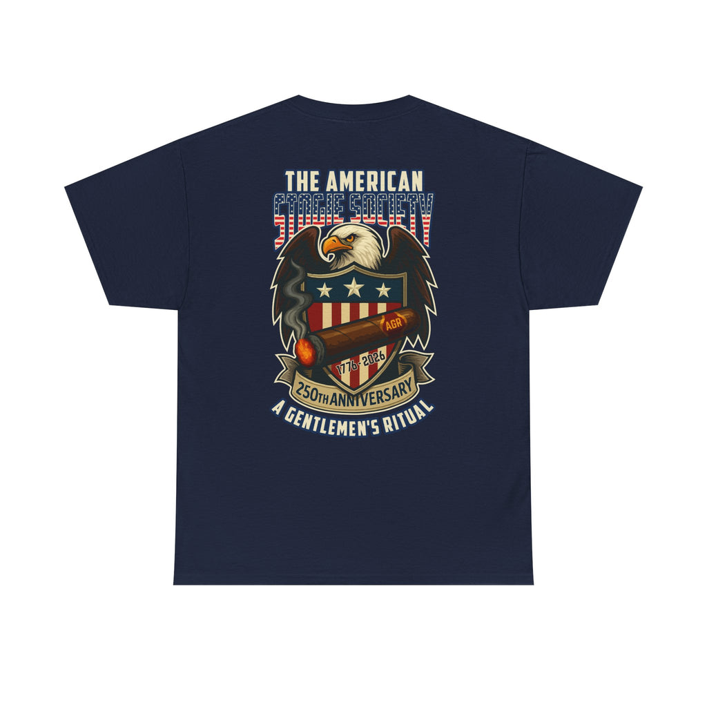 250th Anniversary Shield - Crew Neck Tee – The American Stogie Society by A Gentlemen’s Ritual