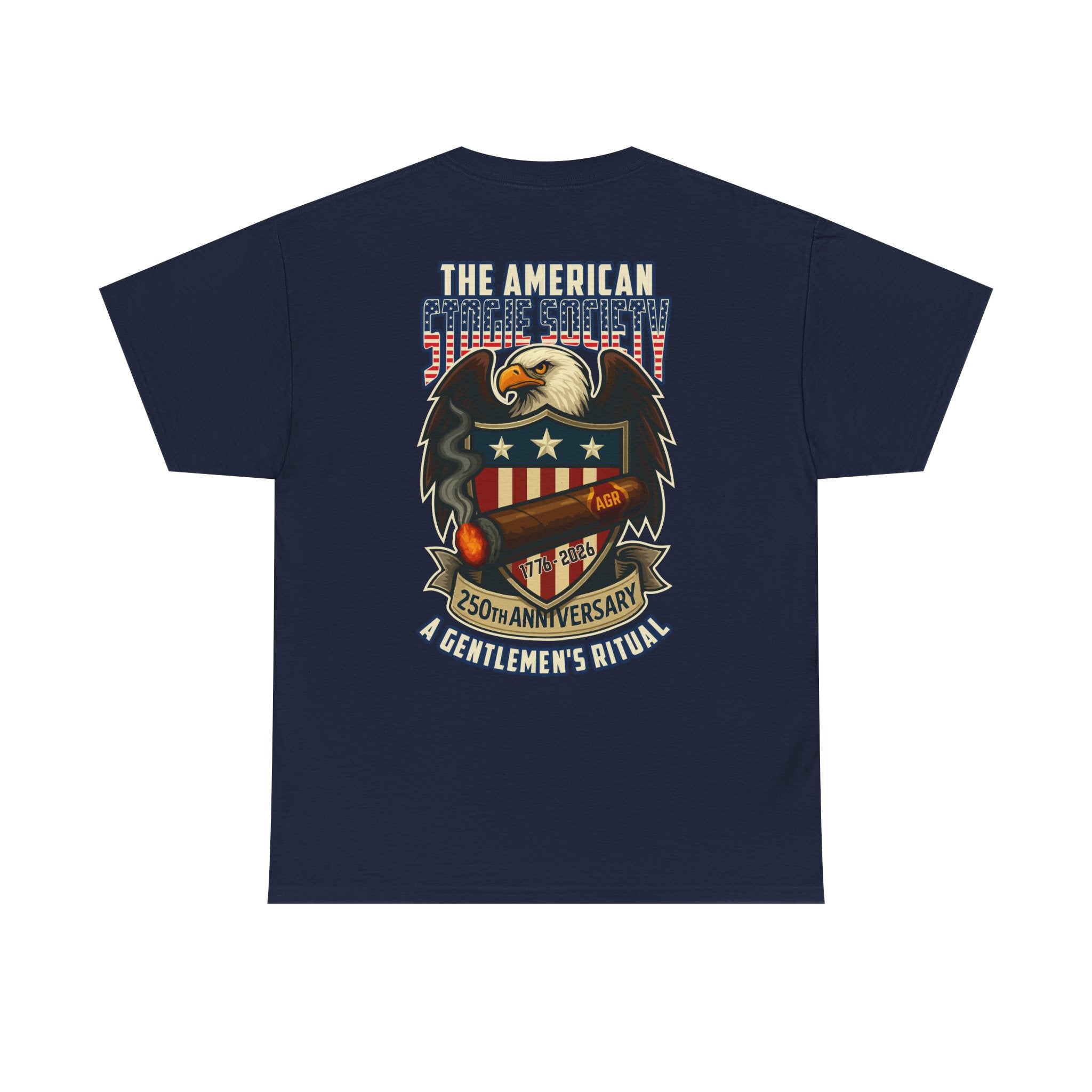 250th Anniversary Shield - Crew Neck Tee – The American Stogie Society by A Gentlemen’s Ritual