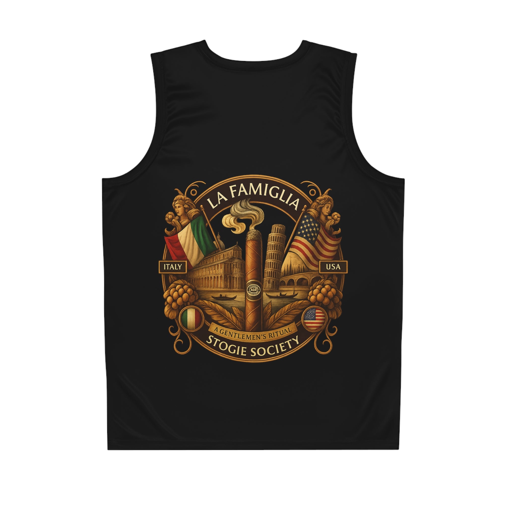 La Famiglia Italy & USA Basketball Jersey – by A Gentlemen’s Ritual