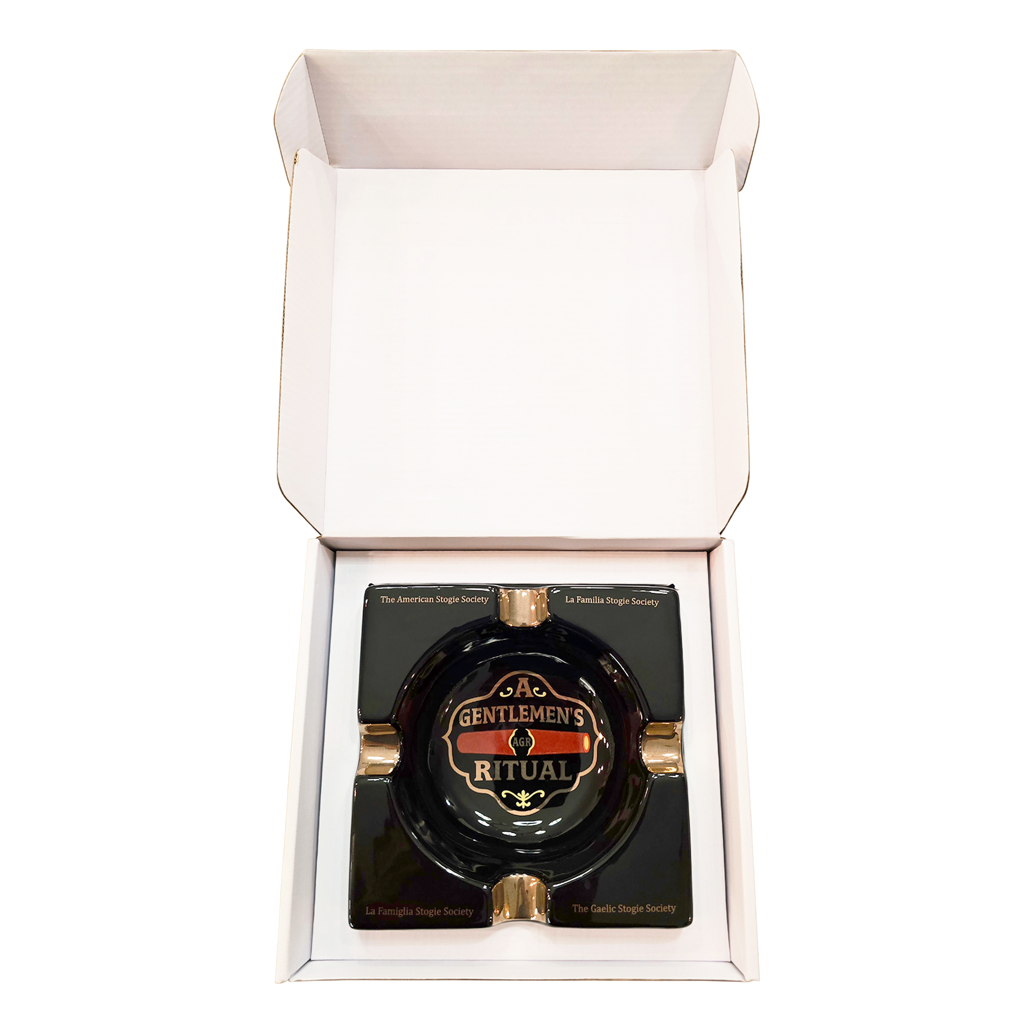 A Gentlemen’s Ritual Premium Ceramic Ashtray