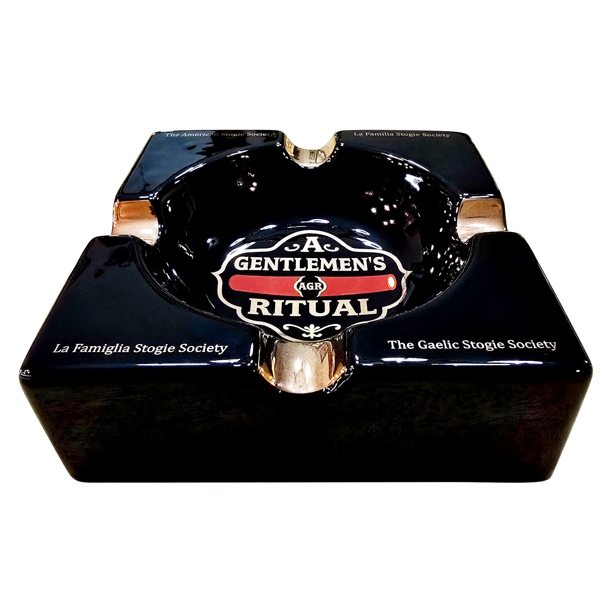 A Gentlemen’s Ritual Premium Ceramic Ashtray