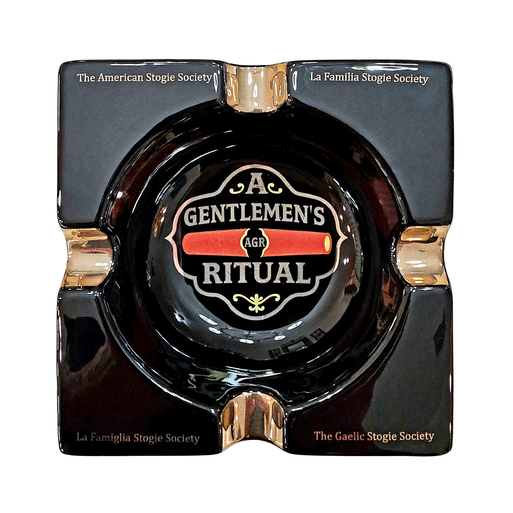 A Gentlemen’s Ritual Premium Ceramic Ashtray